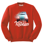 Bluza męska standard bez kaptura z maluchem fiat 126p