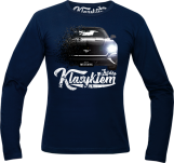 Granatowy longsleeve męski FORD Mustang 2019.