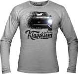 Szary longsleeve męski FORD Mustang 2019.