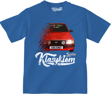 Koszulka dziecięca FORD Escort - "Jeżdżę Klasykiem"
