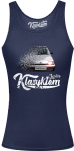 Granatowa top damski z nadrukiem FIAT Cinquecento