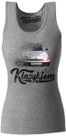 Szary top damski z nadrukiem FIAT Cinquecento
