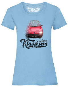T-Shirt damski FIAT Seicento - "Jeżdżę Klasykiem"