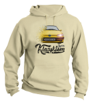 Męska bluza z kapturem beżowa PEUGEOT 306 