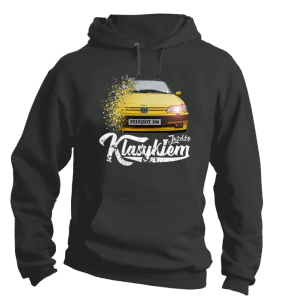 Bluza męska z kapturem PEUGEOT 306 - "Jeżdżę Klasykiem"
