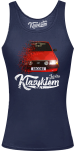 Granatowa top damski z nadrukiem FORD Escort.