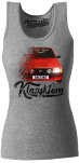 Melanżowa top damski z nadrukiem FORD Escort.
