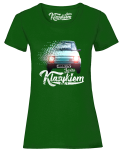 Zielona koszulka damska z fiatem 126p