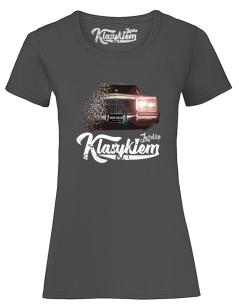 T-Shirt damski CADILLAC Brougham - "Jeżdżę Klasykiem"