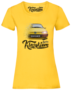 T-Shirt damski PEUGEOT 306 - "Jeżdżę Klasykiem"