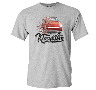 T-Shirt męski SKODA 1000mb - "Jeżdżę Klasykiem"