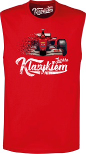 Top męski Formuła 1 F1 Ferrari - "Jeżdżę Klasykiem"