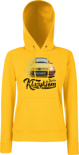 Bluza damska z kapturem PEUGEOT 306 - "Jeżdżę Klasykiem"