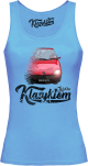 Błękitny top damski FIAT Seicento.