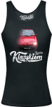 Czarny top damski FIAT Seicento.