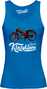 Top damski Motorynka Komar motor prl - "Jeżdżę Klasykiem"