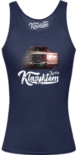 Top damski Cadillac Brougham - "Jeżdżę Klasykiem"