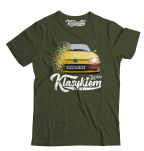Olive green mens shirt 