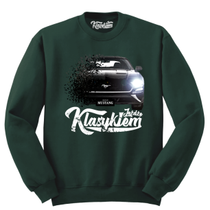 Bluza męska FORD Mustang 2019 - "Jeżdżę Klasykiem" - bez kaptura