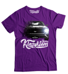 Fioletowy t-shirt męski FORD Mustang 2019.