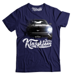 Granatowy t-shirt męski FORD Mustang 2019.