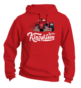 Bluza męska z kapturem Formuła 1 F1 Ferrari - "Jeżdżę Klasykiem"